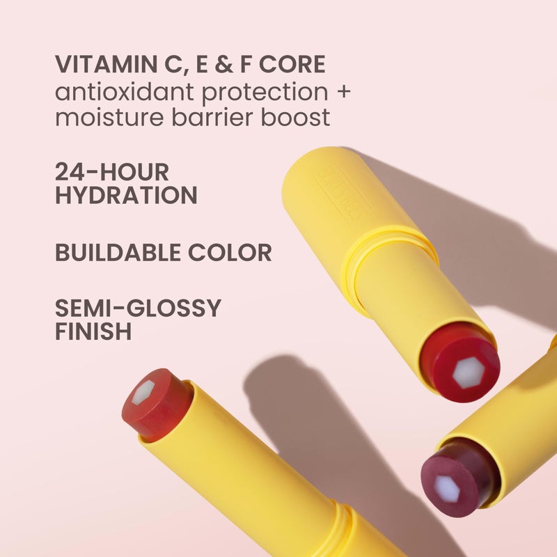 Burt's Bees Burtâ€™s Bees Easter Basket Stuffers, Tinted Boosted Balm, Rose Knows, Hydrating Tinted Lip Balm, 24 Hour Lip Moisturizer with Responsibly Sourced Beeswax, 100% Natural Origin, 1 Count, 0.16oz - Image 3