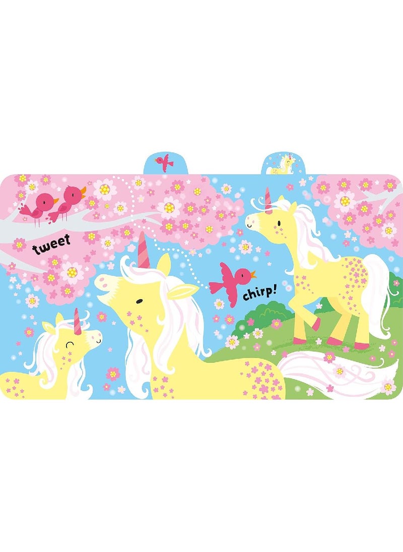 Usborne كتاب أوزبورن الأول المليء بالأصوات: اليونيكورن – كتاب صوتي تفاعلي للأطفال والرضع، تعلم حسي مع أصوات اليونيكورن السحرية - Image 2