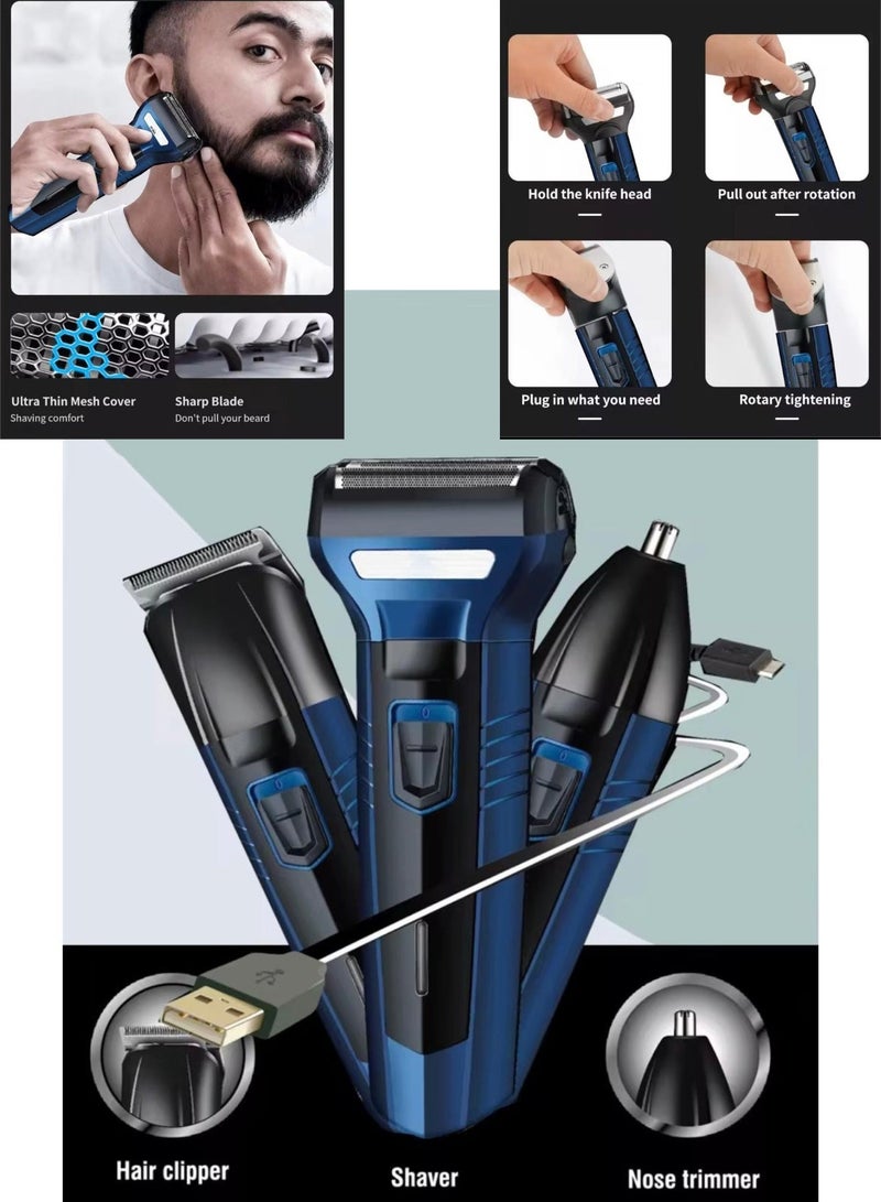 Rechargeable Professional Shaver And Hair Trimmer,Clipper Machine