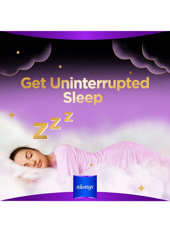 Always Dreamzz pad Clean & Dry Maxi Thick Night long sanitary pads with wings 20ct Dual pack - Image 3