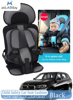 MLADEN Child Safety Seat Mat Baby Car Seat Suitable 0 months to 6 years Child Safety Seat Car Convenient Removable and Washable Baby Safety Seat Portable Child Car Safety Chair with Five-point Safety Belt  - Image 1