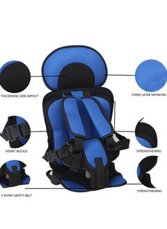 MLADEN Child Safety Seat Mat Baby Car Seat Suitable 0 months to 6 years Child Safety Seat Car Convenient Removable and Washable Baby Safety Seat Portable Child Car Safety Chair with Five-point Safety Belt  - Image 4