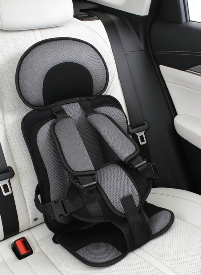 MLADEN Stroller Cushion for Baby, Adjustable Foldable Safety Seat Mat for High Chair & Car Seat, 0-8 Years Child Travel Accessory, Removable Washable Cushion with 5-Point Harness – Available in 2 Sizes, Portable, Comfortable - Image 5