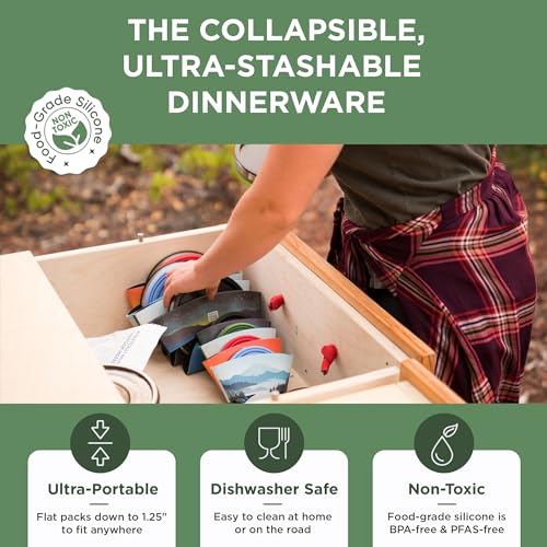 HYDAWAY 1.5-Cup Collapsible Insulated Bowl with Lid - BPA-Free, Leak-Resistant, and Ultra-Compact for Travel, Camping & Everyday Meals - Image 3