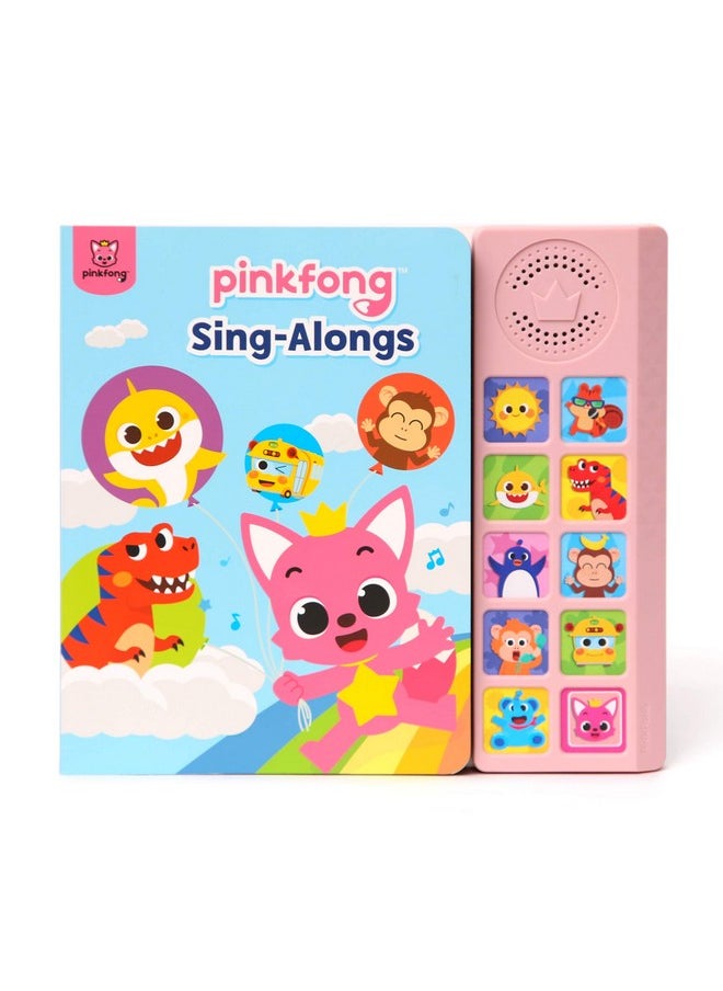 Pinkfong Sing-Alongs 10 Button Sound Book | Baby Shark Toys | Learning & Education Toys | Interactive Baby Books For Toddlers 1-3 | Gifts For Boys & Girls  - Image 1