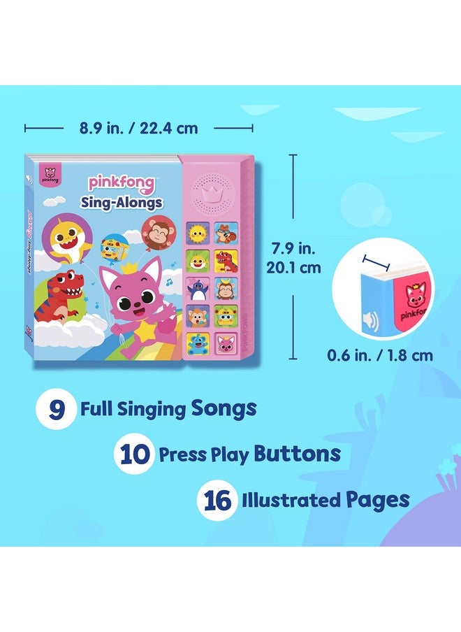 Pinkfong Sing-Alongs 10 Button Sound Book | Baby Shark Toys | Learning & Education Toys | Interactive Baby Books For Toddlers 1-3 | Gifts For Boys & Girls  - Image 2