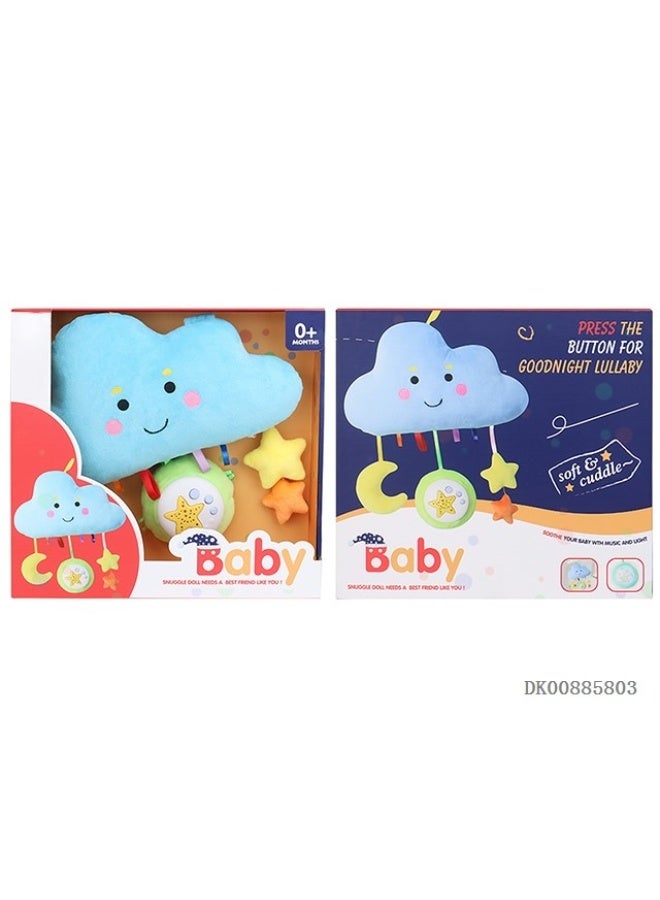 ☁️ لعبة سحابة موسيقية معلقة للأطفال – مع إضاءة وألحان مهدئة - Image 2