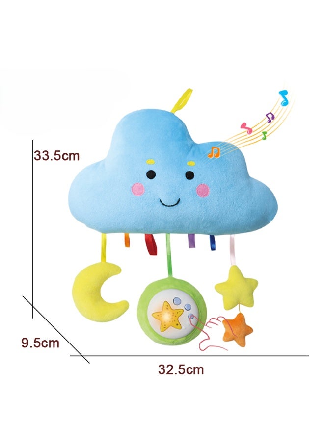 ☁️ لعبة سحابة موسيقية معلقة للأطفال – مع إضاءة وألحان مهدئة - Image 3