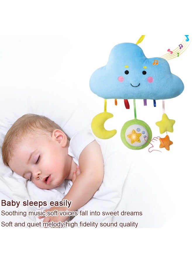 ☁️ لعبة سحابة موسيقية معلقة للأطفال – مع إضاءة وألحان مهدئة - Image 5