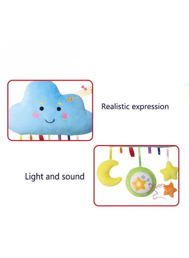 ☁️ لعبة سحابة موسيقية معلقة للأطفال – مع إضاءة وألحان مهدئة - Image 4
