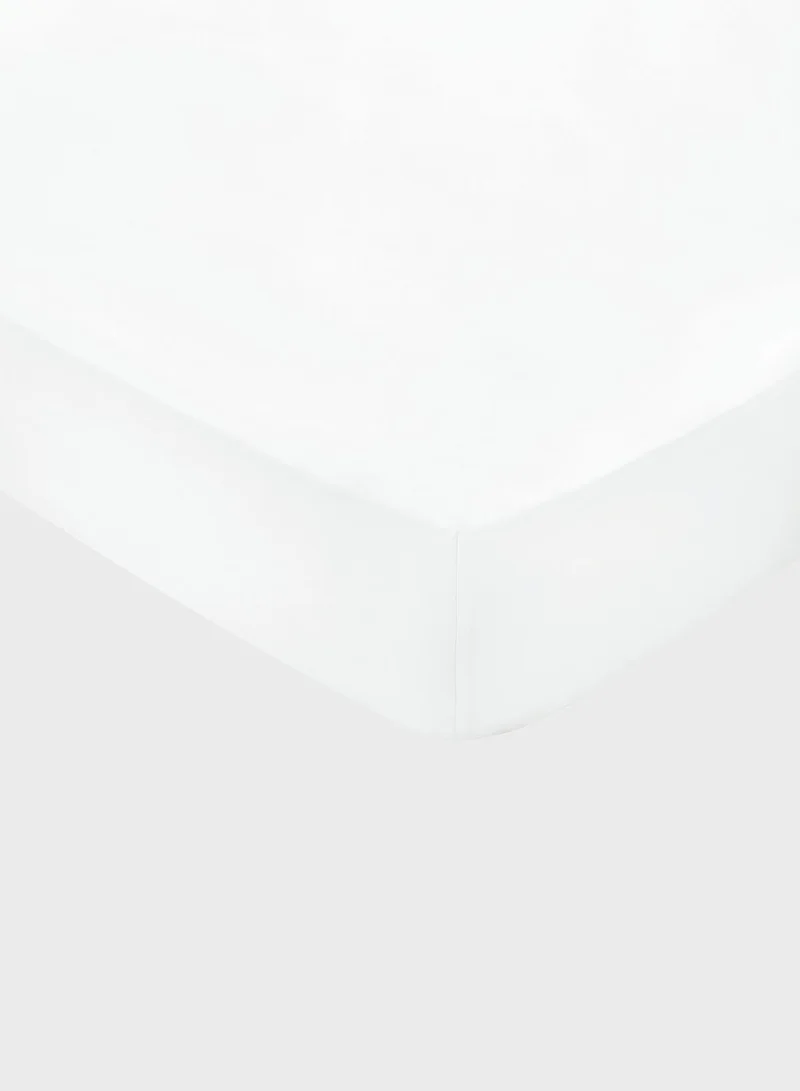 Bedeck of Belfast 600Tc Egyptian Cotton Plain Emperor Fitted Sheet