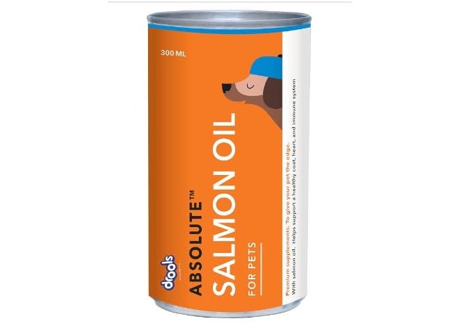Drools Absolute Salmon Oil Syrup - Dog Supplement, 150 ml - Image 1