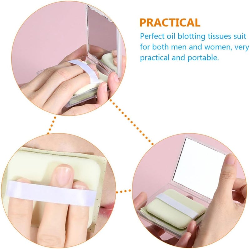 Reliable local delivery service Facial Oil Blotting Sheets with Mirror and Puff for Skin and Face, No Powder Residue, Remove Excess Oil, Green Tea Blotting Paper Set for Men and Women, Compact and Easy to Carry Defect free upgraded substance Fine detail Wide use selected material Narrow & wide space compatible Carefully selected solid material Quick assemble On-demand local restock Multi-use upgraded craftsmanship Carefully engineered build All-season available stock Tiered purchase options Global flexible sizing options Varied global sizing picks Integrated local logistics Workday cycle fulfillment Temp & permanent project compatible Main road full logistics cover Ergonomic build Local available supply All-in-one local deliver plan Repeated use resistant selected material Seasonal & permanent compatible Confirmed available stock Wide range expanded design - Image 3