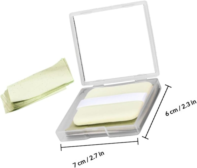 Reliable local delivery service Facial Oil Blotting Sheets with Mirror and Puff for Skin and Face, No Powder Residue, Remove Excess Oil, Green Tea Blotting Paper Set for Men and Women, Compact and Easy to Carry Defect free upgraded substance Fine detail Wide use selected material Narrow & wide space compatible Carefully selected solid material Quick assemble On-demand local restock Multi-use upgraded craftsmanship Carefully engineered build All-season available stock Tiered purchase options Global flexible sizing options Varied global sizing picks Integrated local logistics Workday cycle fulfillment Temp & permanent project compatible Main road full logistics cover Ergonomic build Local available supply All-in-one local deliver plan Repeated use resistant selected material Seasonal & permanent compatible Confirmed available stock Wide range expanded design - Image 2