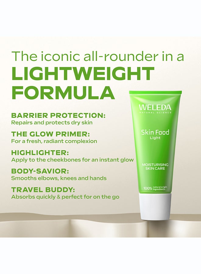 Weleda Skin Food Light Cream (75 ml) – Lightweight Daily Moisturizer for Dry Skin, with Sunflower Oil & Botanical Extracts, Fast-Absorbing - Image 3