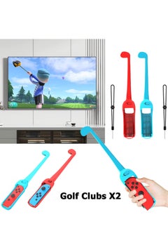 KASTWAVE 12 in 1 Switch Sport Games Accessories Bundle for Nintendo Switch Games, Family Bundle Accessory Kit with Tennis Racket Controller Grips Racing Wheel Bandage Golf Club Wheels Drum Stick Fishing Rod  - Image 5