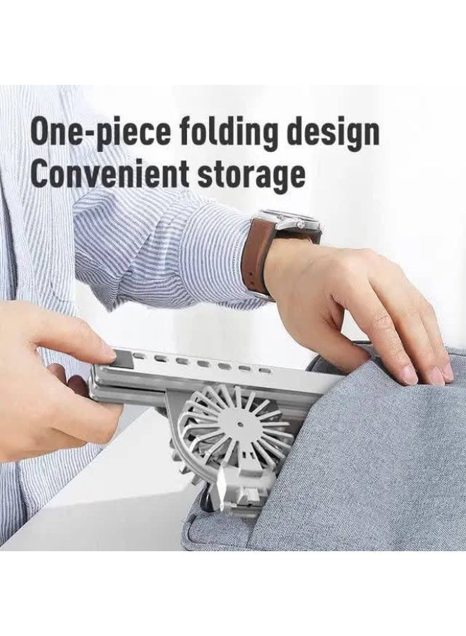 "Multifunctional Portable Laptop Stand with Fans – Enhance Comfort & Cooling" - Image 3