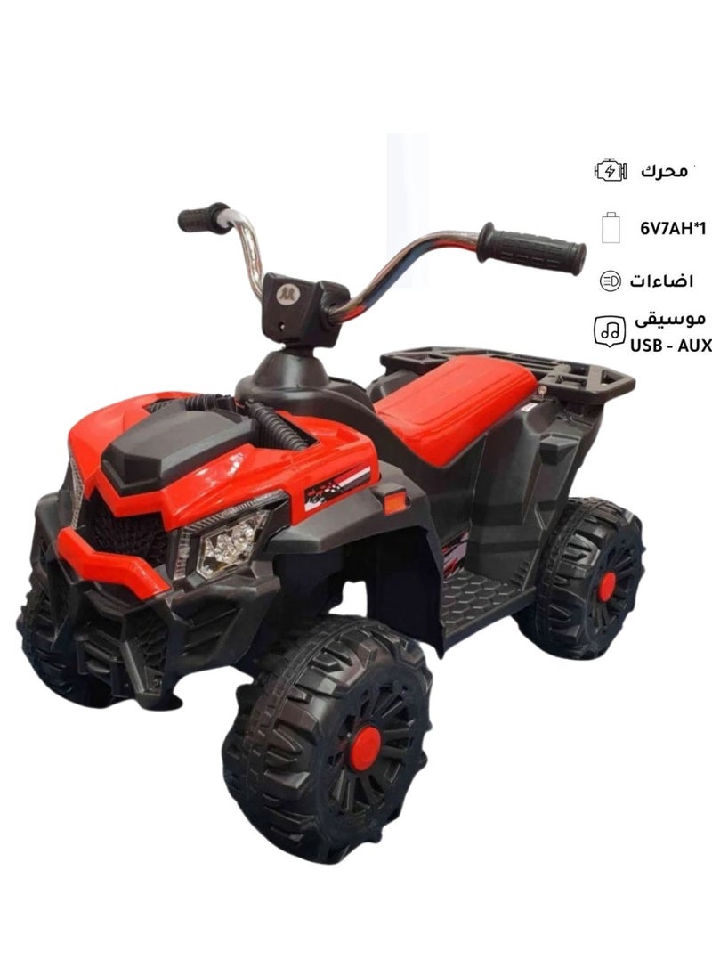 اوركيدز - دباب أطفال كهربائي 4 عجلات للأطفال الى عمر 4 سنوات - Image 1