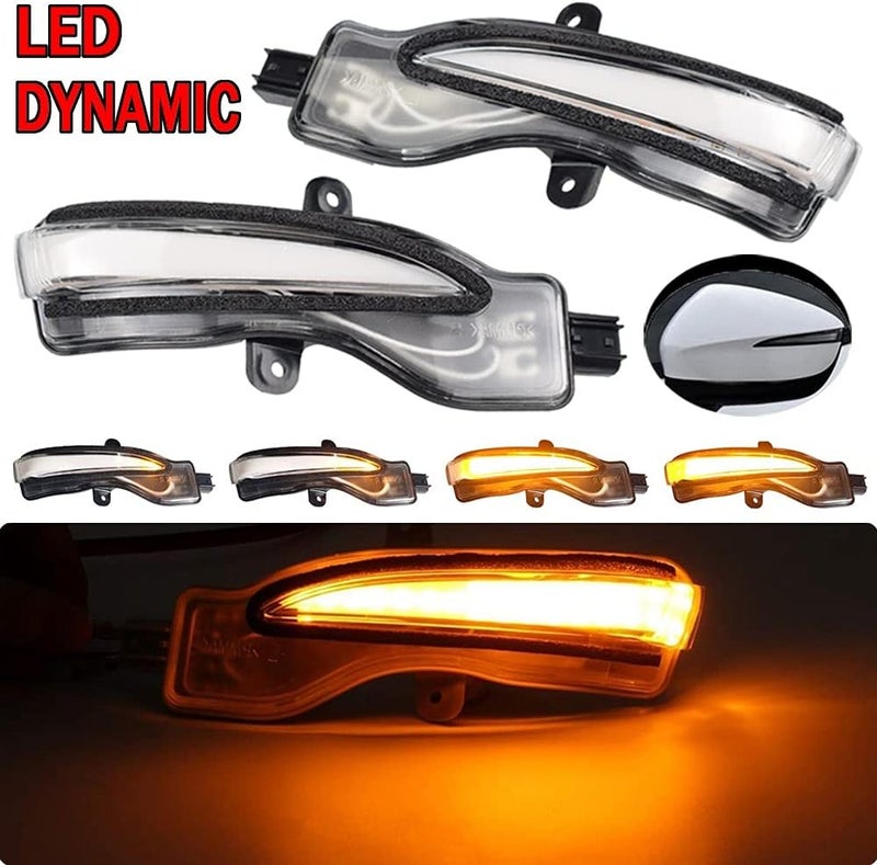 DEMULAX Dynamic Turn Signal Side Mirror Indicators for Mazda - Image 2