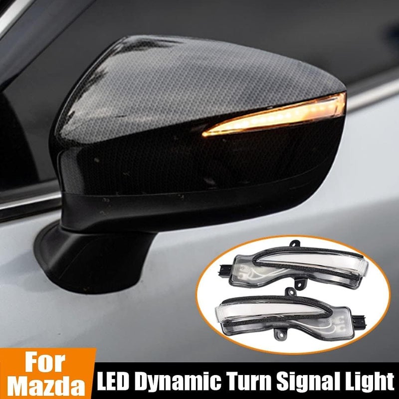 DEMULAX Dynamic Turn Signal Side Mirror Indicators for Mazda - Image 3
