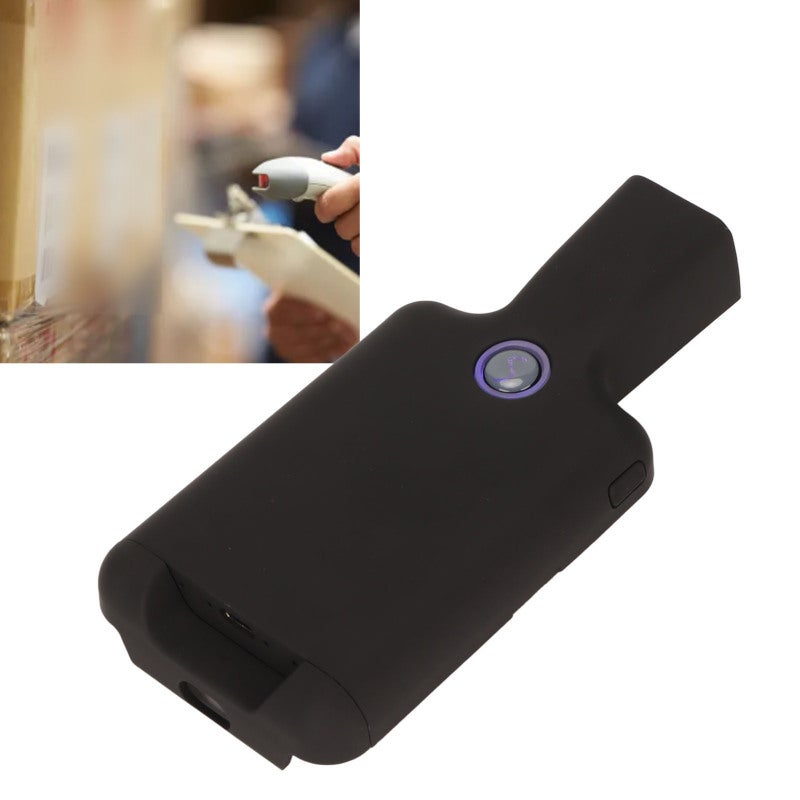 Bluetooth Barcode Scanner: 1D 2D QR Code Scanner With 30M Ultra Long Bluetooth, 1800mAh Energy Saving Battery, Back Clip Design - Multifunctional Auto Sensing Scanner For IOS Android Windows POS - Image 4