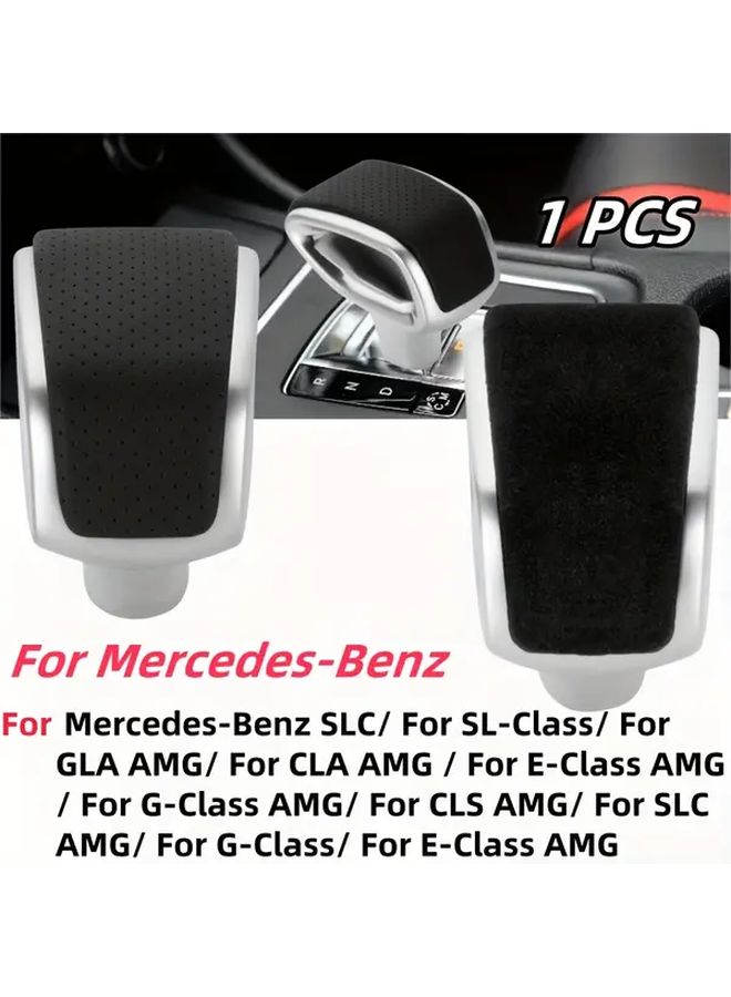 Black Velvet Automatic Gear Shift Knob Lever Compatible - Image 1