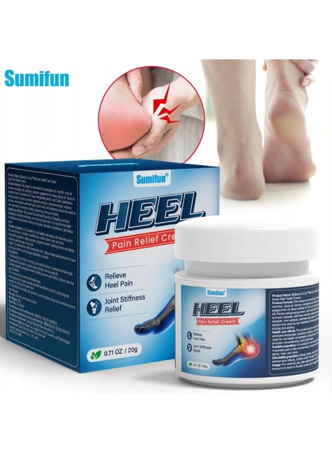 Sumifun كريم تخفيف آلام الكعب وتيبس المفاصل، أعشاب، تركيبة مستخلص، تأثير سريع - Image 1