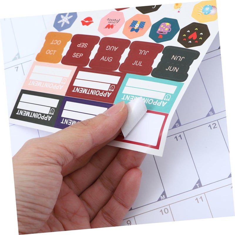 2025 Wall Calendar Set Of 2 Large Monthly Paper Planners For Office Home Scheduling - Image 3