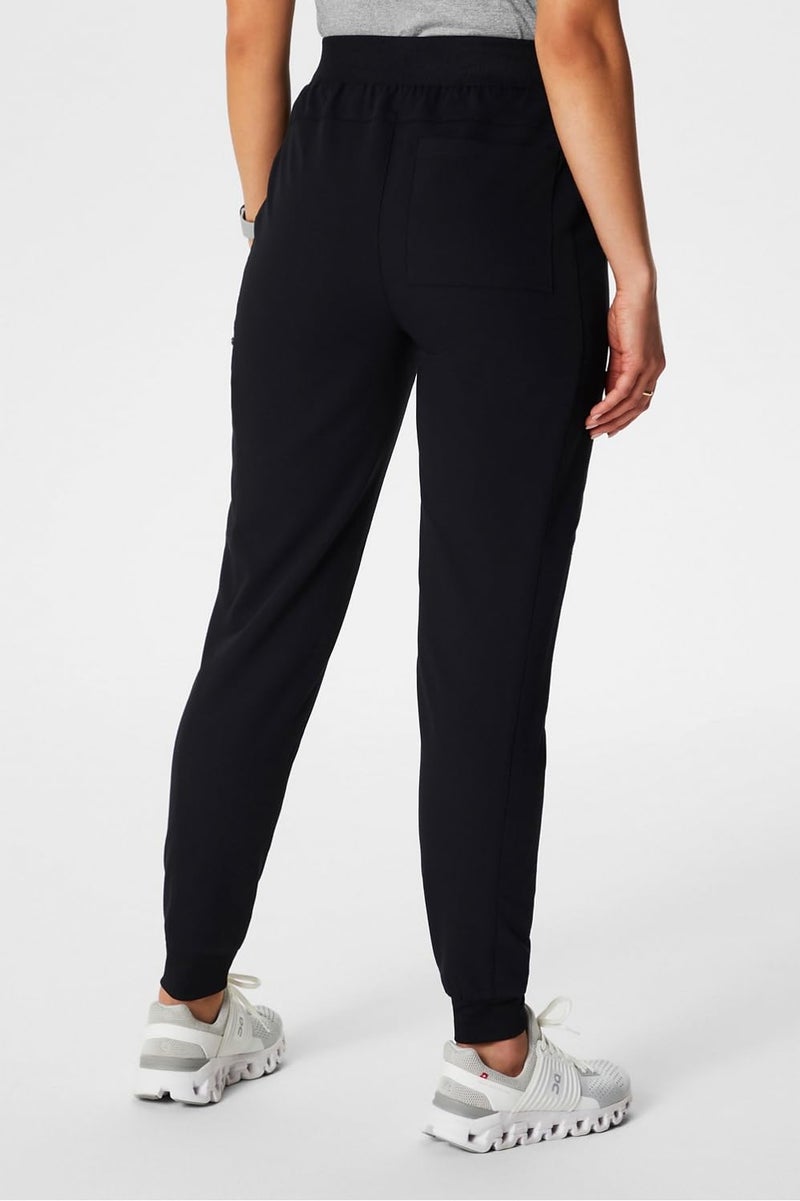 Fabletics Women's High Rise Active Scrub Jogger - MotionTech, 4-Way Stretch, Pocket-Packed, Lightweight, Semi-Slim Fit, M/Regular 28 in | 28, Black - Image 3