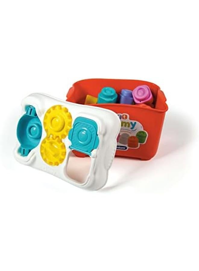 كلمينتوني دلو أنشطة كليمي ناعم مع مكعبات للأطفال من عمر 10 أشهر فما فوق - Image 4