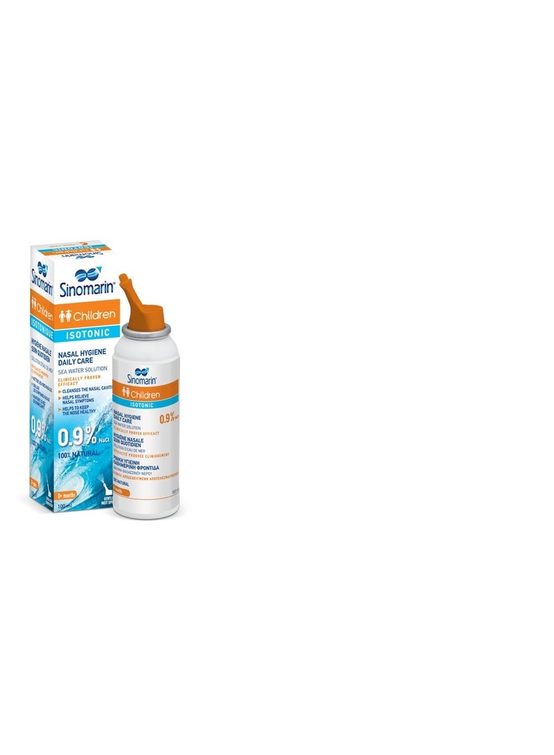 SINOMARIN Isotonic Children Nasal Spray 100ml for Daily Cleansing - Image 2