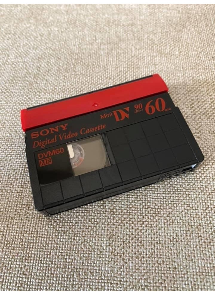 Sony - Dvm 60 Mini DV Camera Cassette 1 Piece - 3DVM60R3 Mini DV Camera Cassette - Image 1