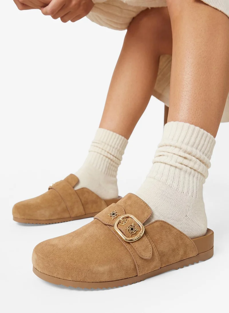Guess TAN92425 Galavanta Mule Slip Ons for Women | Best Price UAE