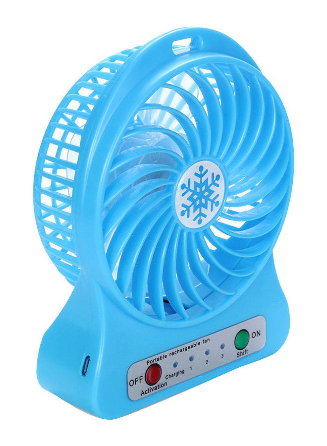 NIBEMINENT Portable Desk Led Fan Pink  - Image 3