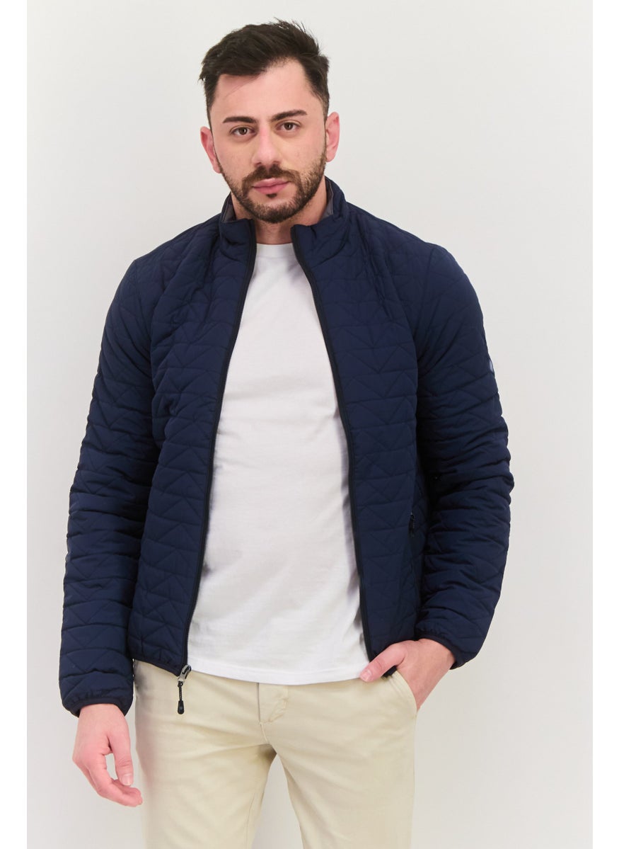 Men Quilted Puffer Jacket, Dark Navy - pzsku/Z9162BD8175C3B10C17B3Z/45/_/1738161411/c19f800b-635f-46a9-a6ab-d781b52eb5a9