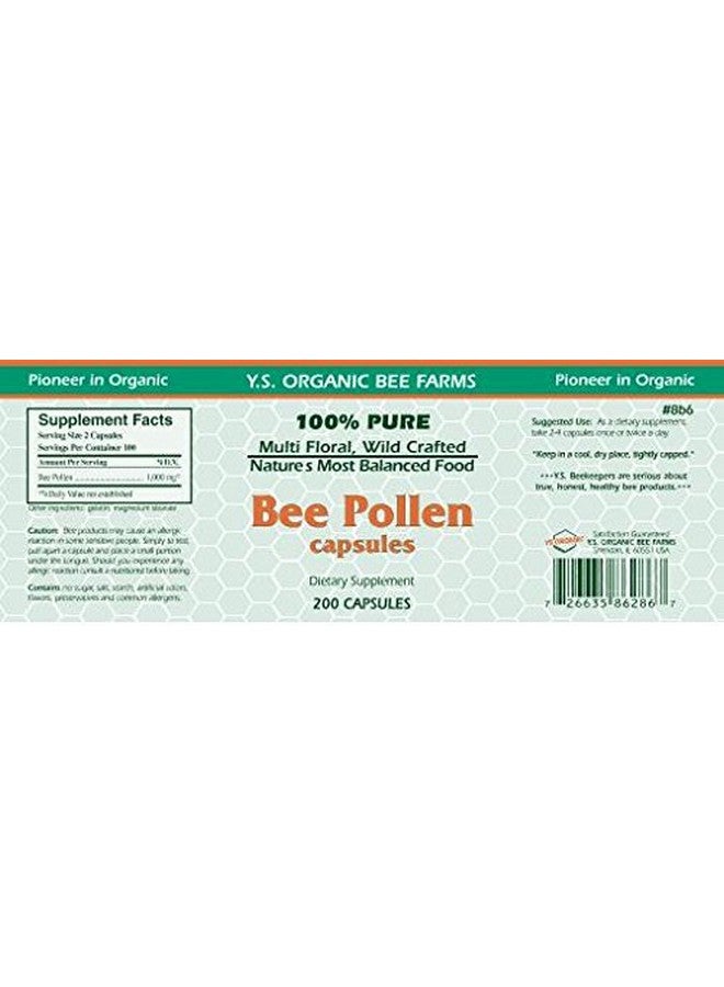YS BEE FARMS Bee Pollen 550 Mg 200 Ct - Image 4