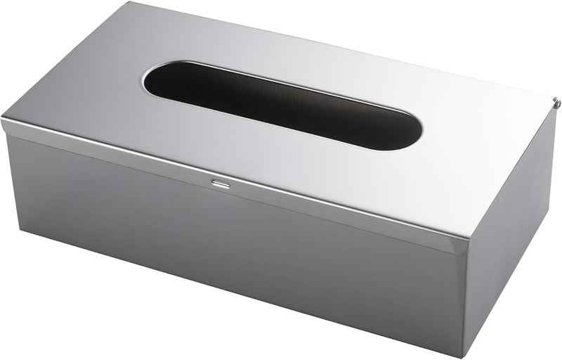 BRIMIX Stainless Steel Tissue Box Holder - Waterproof Tissue Box Cover for Home and Office - Image 1