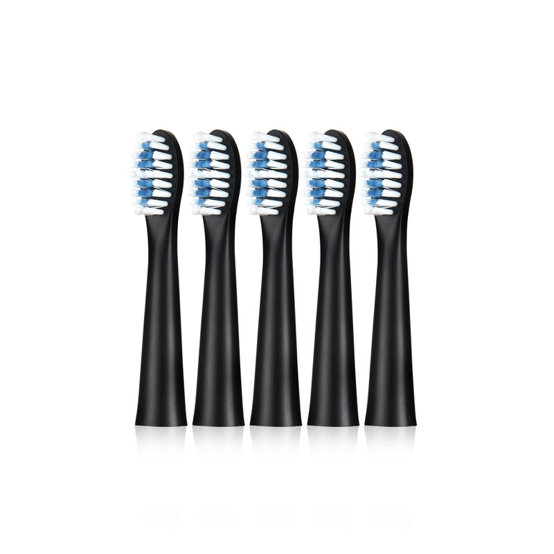 AGARO Cosmic Lite Brush Refill 5pcs | Soft-bristle toothbrush for effective plaque removal and a healthier smile. - Image 1
