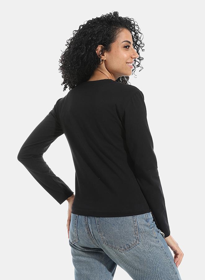 Xtcy Bodysuit single lycra sleeve neck women black 2xl b28-black-2xl - Image 3