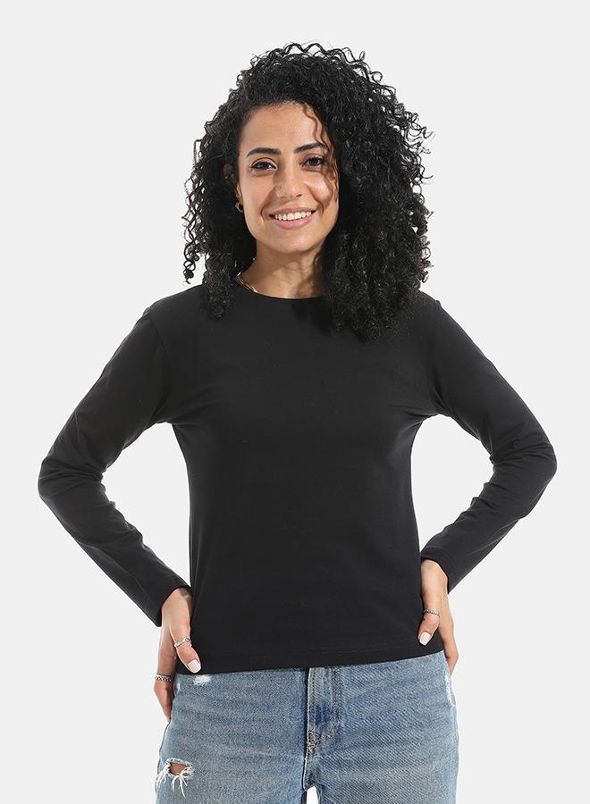 Xtcy Bodysuit single lycra sleeve neck women black 2xl b28-black-2xl - Image 1