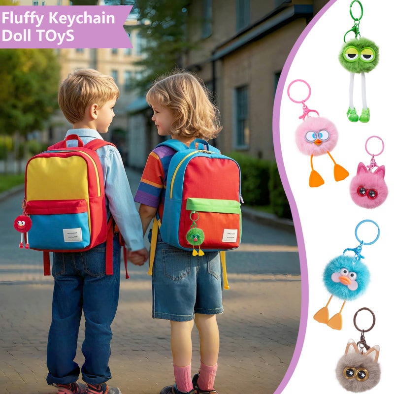 OMyFav 24 PCs Kids Keychains - Easter Egg Fillers for Kids Easter Egg Stuffers Birthday Goodie Bags Stuffers Party Favors Pinata Toys Classroom Prizes Elementary Child Bulk Items Treasure Box Prizes - Image 4