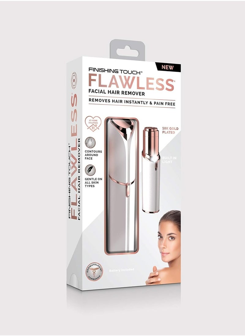 finishing touch Finishing Touch Flawless Women's Painless Hair Remover , White/Rose Gold  - Image 2