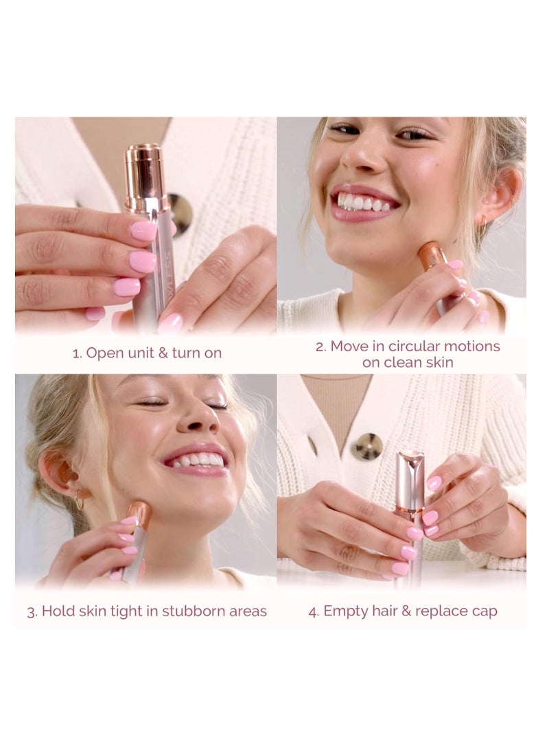 finishing touch Finishing Touch Flawless Women's Painless Hair Remover , White/Rose Gold  - Image 4