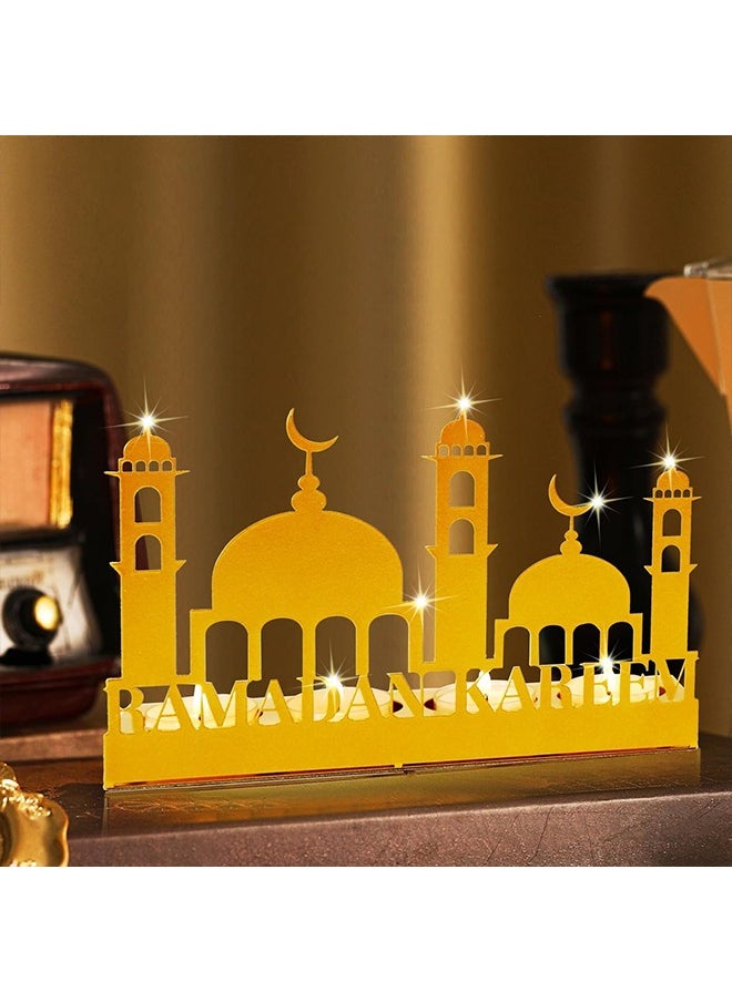 Ramadan Candlestick, Ramadan Candle Holder, Ramadan Table Decorations Foldable Castle Pattern Candle Holder for Home, Bedroom and Living Room(Candle Not Include) - pzsku/Z916313ED92DB0239E42FZ/45/_/1734055544/fc631029-eccf-446c-8f1f-d84400ea7402