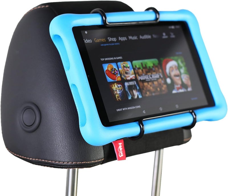 Hikig Universal Car Headrest Holder for iPad 1-10 Gen, iPad Mini/Air, iPad Pro 9.7/10.2/10.5/11, Samsung Galaxy Tab and Tablet with 7-11 Inch - Image 2