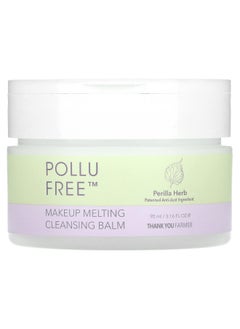 Thank You Farmer Thank You Farmer, Pollufree, Makeup Melting Cleansing Balm, 3.16 fl oz (90 ml)  - Image 1