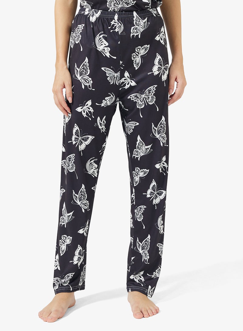ELLA 3 Piece Printed Pyjama Set - Image 5