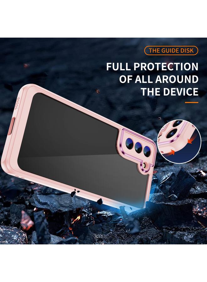 اس-توب جراب لهاتف Samsung Galaxy S21 5G PC + جراب هاتف TPU مع فيلم عدسة - Image 3