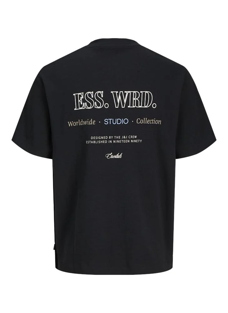 JACK & JONES Graphic Crew Neck Regular Fit T-Shirt