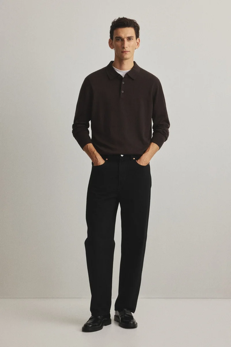 H&M Regular Fit Wool polo shirt